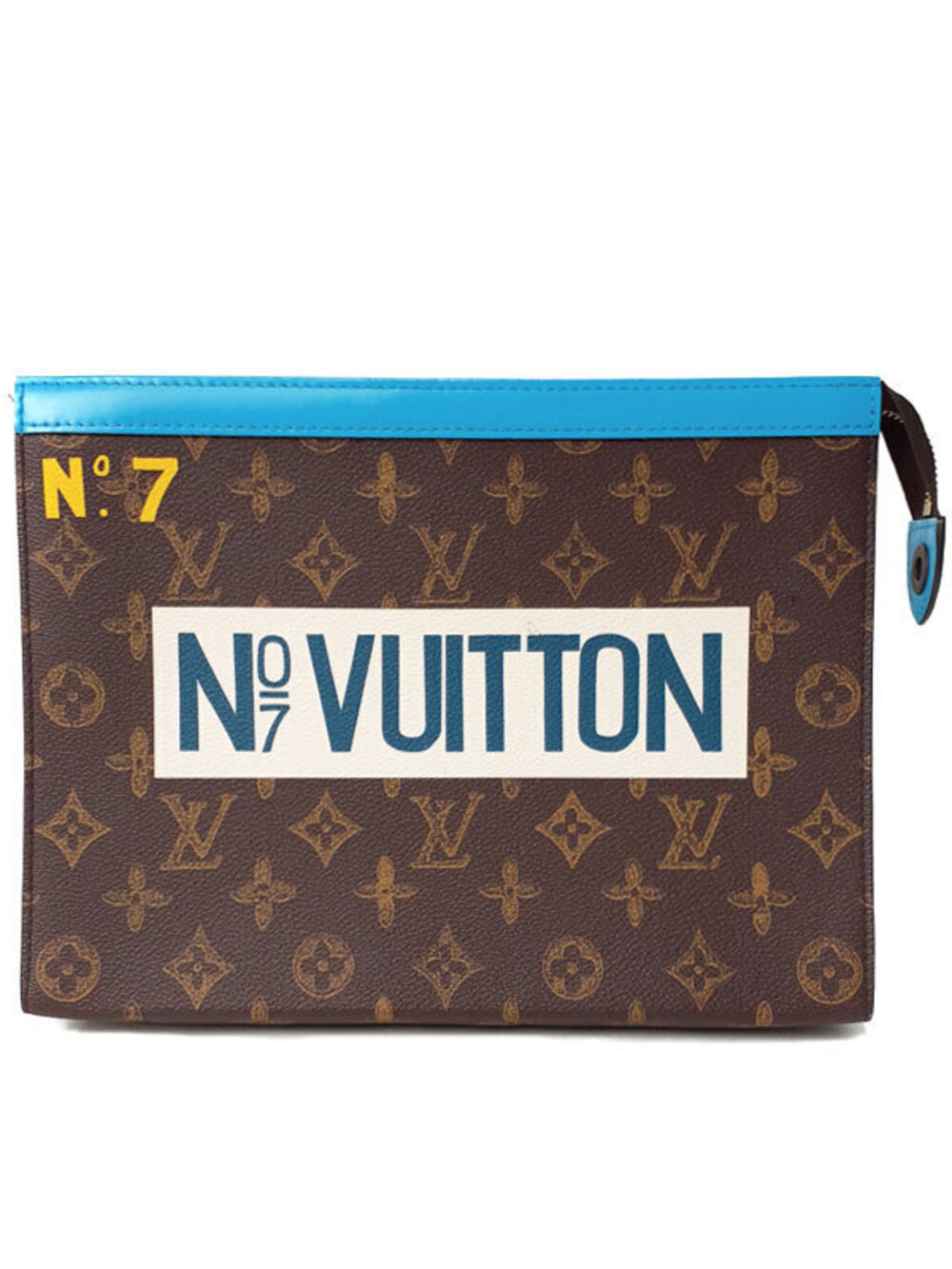 Louis Vuitton Monogram Pochette Voyage Clutch Bag